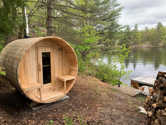 Canadian Timber Serenity Barrel Sauna