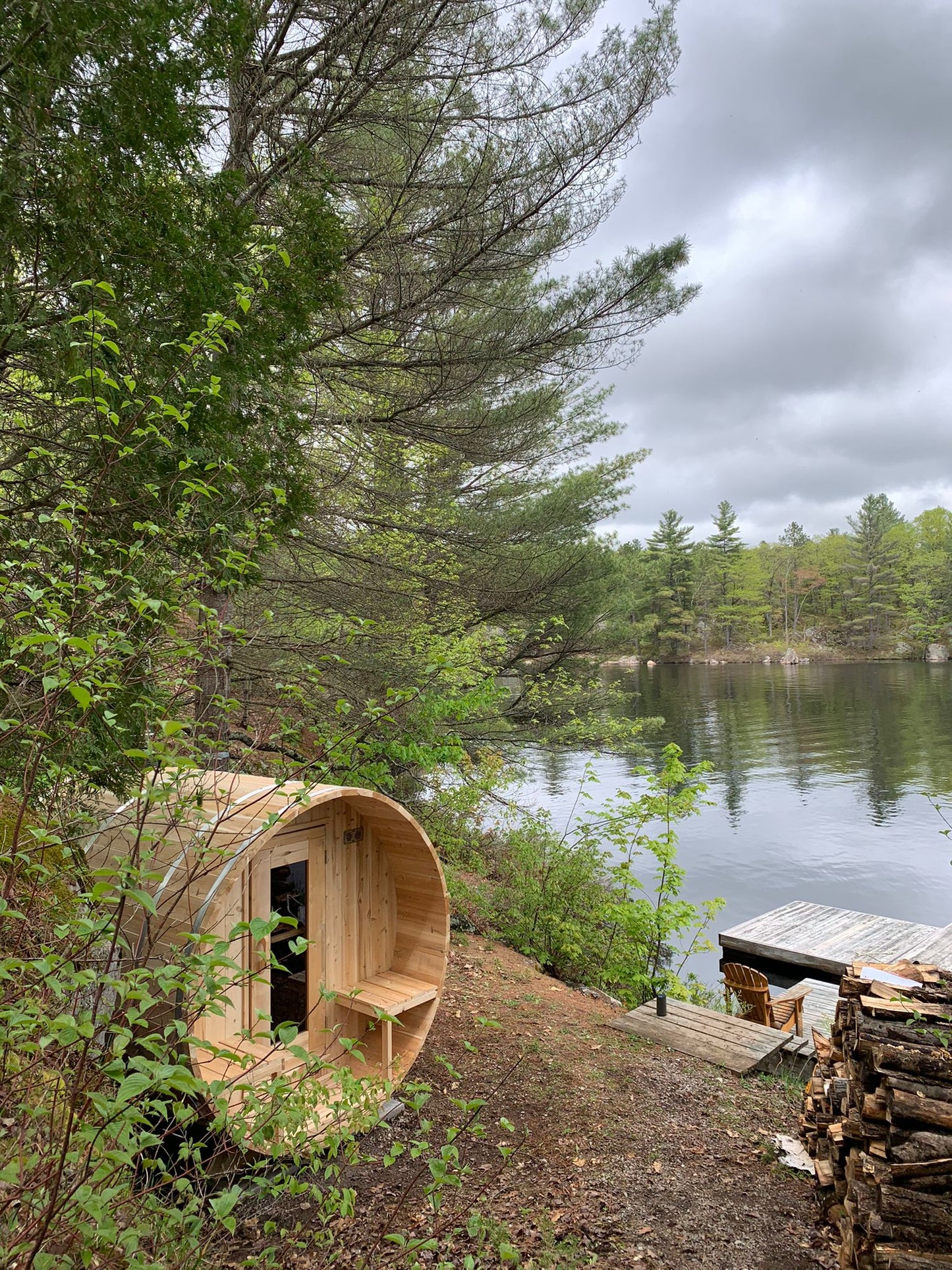 Canadian Timber Serenity Barrel Sauna