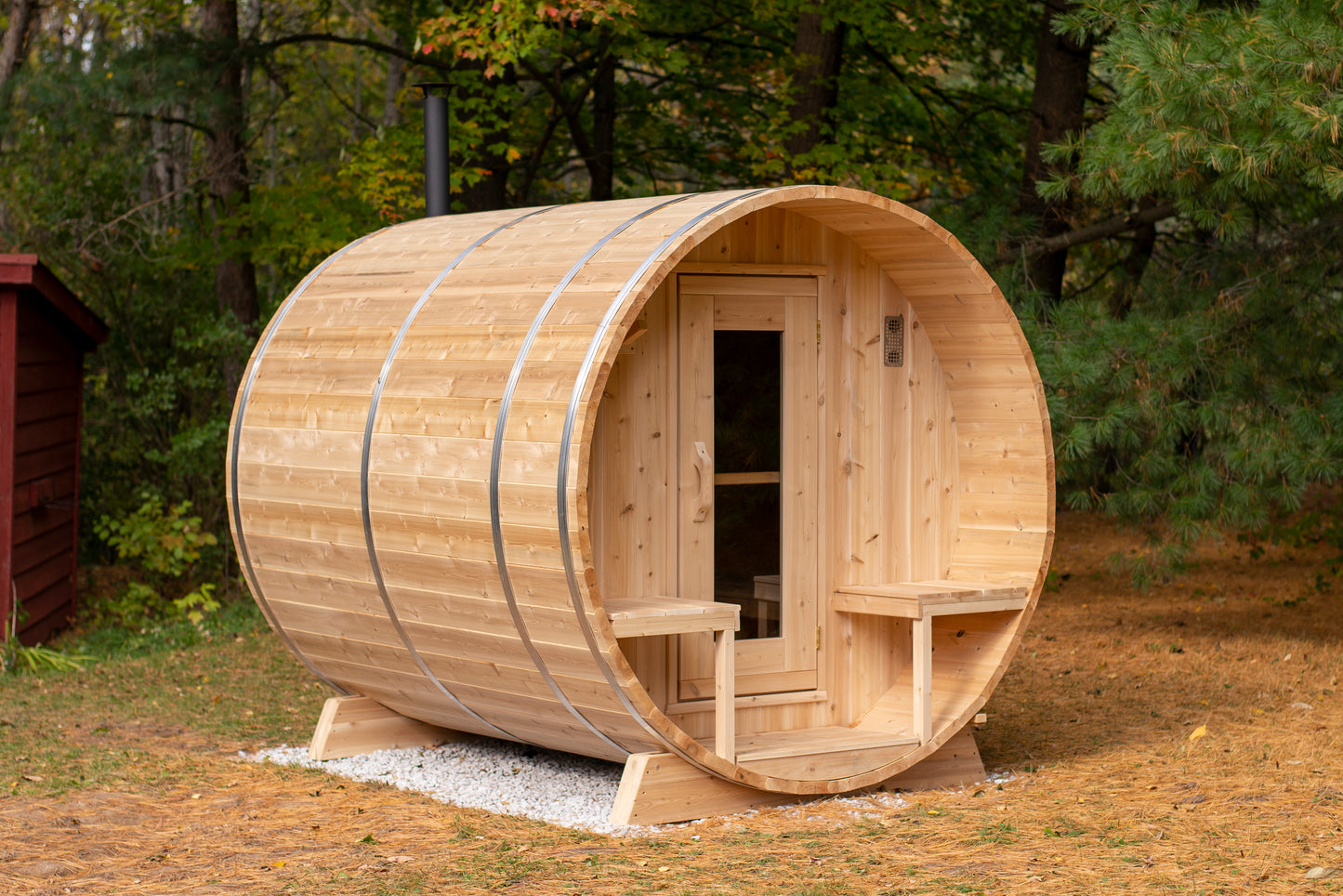 Canadian Timber Serenity Barrel Sauna