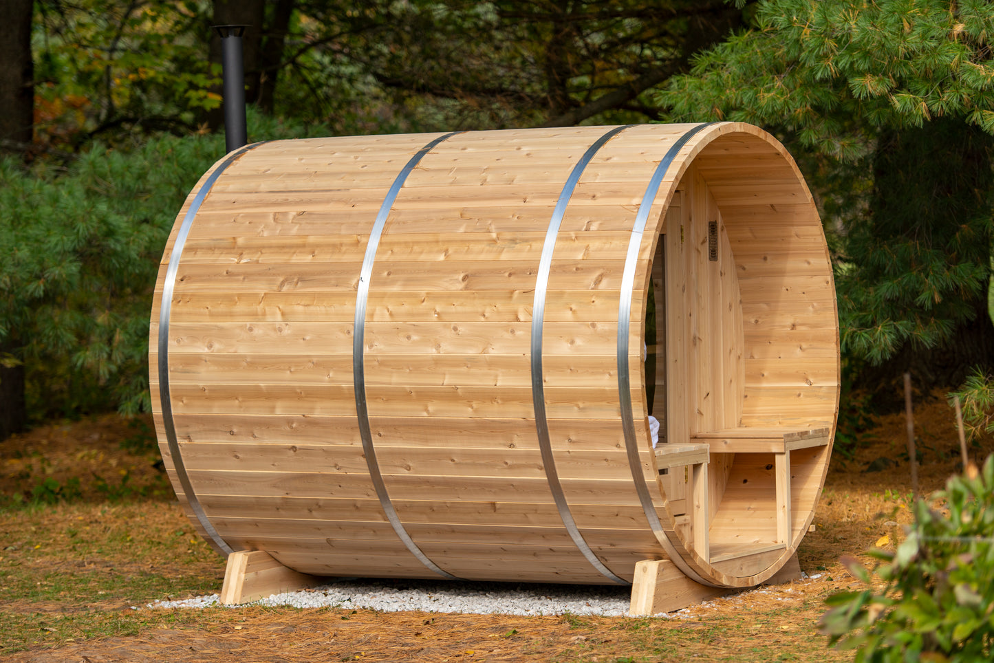Canadian Timber Serenity Barrel Sauna